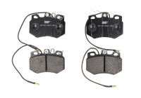 Bromsbeläggssats, skivbroms PREMIER ECO FRICTION FDB434 Ferodo