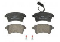 Bromsbeläggssats, skivbroms PREMIER ECO FRICTION FDB4340 Ferodo