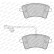 Bromsbeläggssats, skivbroms PREMIER ECO FRICTION FDB4340 Ferodo, miniatyr 4
