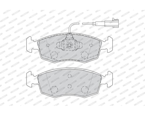 Bromsbeläggssats, skivbroms PREMIER ECO FRICTION FDB4353 Ferodo, bild 3