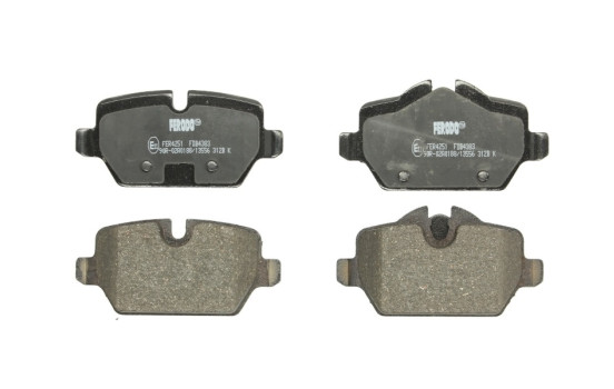 Bromsbeläggssats, skivbroms PREMIER ECO FRICTION FDB4383 Ferodo