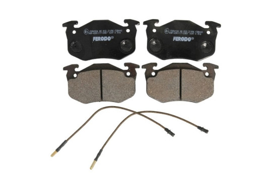 Bromsbeläggssats, skivbroms PREMIER ECO FRICTION FDB440 Ferodo