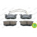 Bromsbeläggssats, skivbroms PREMIER ECO FRICTION FDB440 Ferodo, miniatyr 4