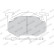 Bromsbeläggssats, skivbroms PREMIER ECO FRICTION FDB440 Ferodo, miniatyr 4