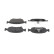 Bromsbeläggssats, skivbroms PREMIER ECO FRICTION FDB4400 Ferodo, miniatyr 6