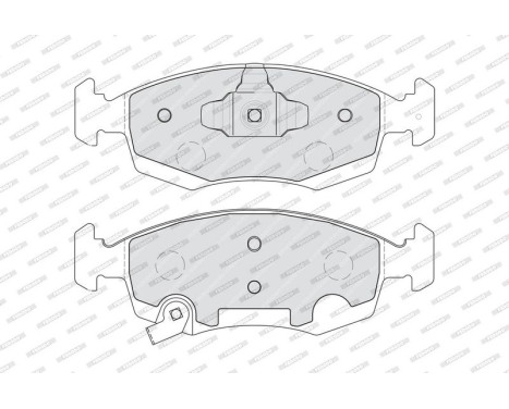 Bromsbeläggssats, skivbroms PREMIER ECO FRICTION FDB4400 Ferodo, bild 3