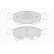 Bromsbeläggssats, skivbroms PREMIER ECO FRICTION FDB4400 Ferodo, miniatyr 3