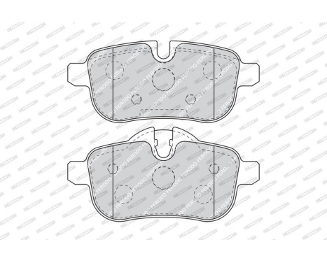 Bromsbeläggssats, skivbroms PREMIER ECO FRICTION FDB4401 Ferodo, bild 3