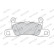 Bromsbeläggssats, skivbroms PREMIER ECO FRICTION FDB4424 Ferodo, miniatyr 3