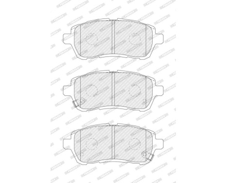 Bromsbeläggssats, skivbroms PREMIER ECO FRICTION FDB4426 Ferodo, bild 4
