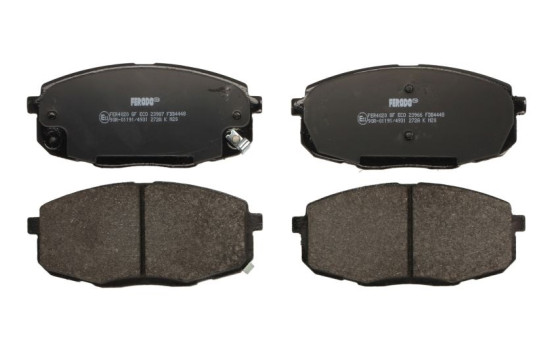 Bromsbeläggssats, skivbroms PREMIER ECO FRICTION FDB4448 Ferodo