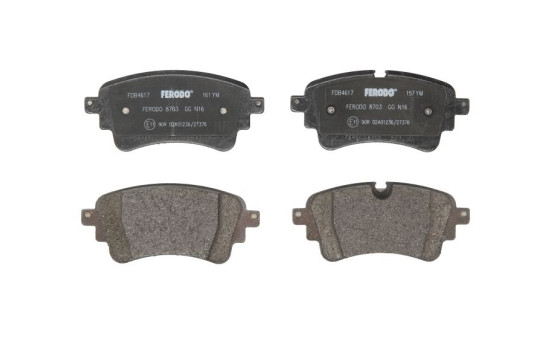 Bromsbeläggssats, skivbroms PREMIER ECO FRICTION FDB4617 Ferodo