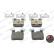 Bromsbeläggssats, skivbroms PREMIER ECO FRICTION FDB4663 Ferodo, miniatyr 4