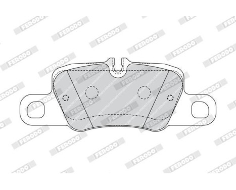 Bromsbeläggssats, skivbroms PREMIER ECO FRICTION FDB4713 Ferodo, bild 5