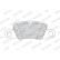 Bromsbeläggssats, skivbroms PREMIER ECO FRICTION FDB4713 Ferodo, miniatyr 5