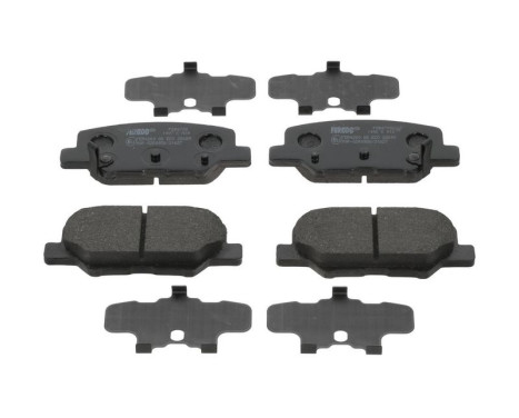 Bromsbeläggssats, skivbroms PREMIER ECO FRICTION FDB4739 Ferodo, bild 2