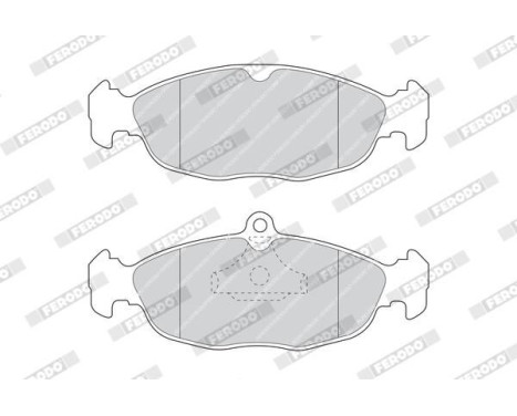 Bromsbeläggssats, skivbroms PREMIER ECO FRICTION FDB4749 Ferodo, bild 3