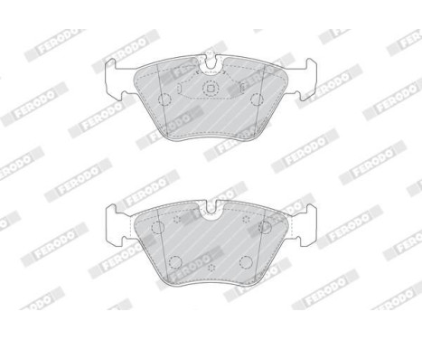 Bromsbeläggssats, skivbroms PREMIER ECO FRICTION FDB4753 Ferodo, bild 3