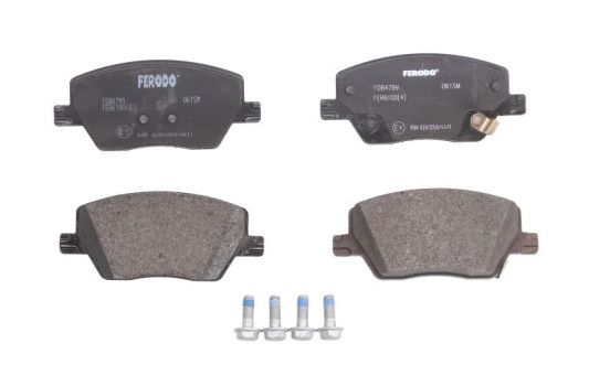 Bromsbeläggssats, skivbroms PREMIER ECO FRICTION FDB4799 Ferodo
