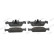Bromsbeläggssats, skivbroms PREMIER ECO FRICTION FDB4822 Ferodo, miniatyr 2