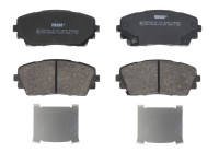 Bromsbeläggssats, skivbroms PREMIER ECO FRICTION FDB4825 Ferodo