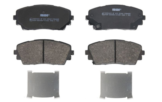Bromsbeläggssats, skivbroms PREMIER ECO FRICTION FDB4825 Ferodo