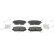 Bromsbeläggssats, skivbroms PREMIER ECO FRICTION FDB4825 Ferodo, miniatyr 3