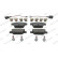 Bromsbeläggssats, skivbroms PREMIER ECO FRICTION FDB4829 Ferodo, miniatyr 2