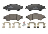 Bromsbeläggssats, skivbroms PREMIER ECO FRICTION FDB4832 Ferodo