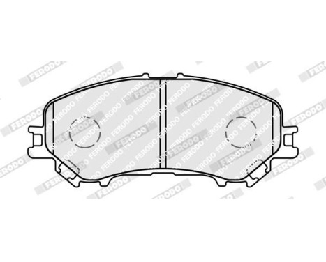 Bromsbeläggssats, skivbroms PREMIER ECO FRICTION FDB4843 Ferodo, bild 4