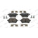 Bromsbeläggssats, skivbroms PREMIER ECO FRICTION FDB4879 Ferodo, miniatyr 3