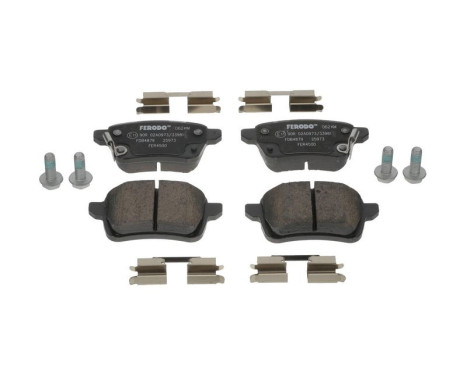 Bromsbeläggssats, skivbroms PREMIER ECO FRICTION FDB4879 Ferodo, bild 2