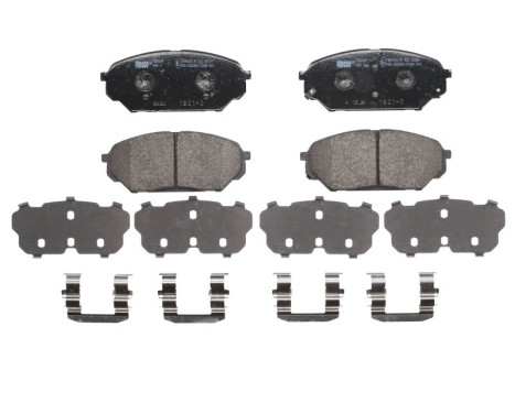 Bromsbeläggssats, skivbroms PREMIER ECO FRICTION FDB4889 Ferodo