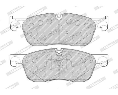 Bromsbeläggssats, skivbroms PREMIER ECO FRICTION FDB4926 Ferodo, bild 3