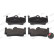 Bromsbeläggssats, skivbroms PREMIER ECO FRICTION FDB4965 Ferodo, miniatyr 5 Bromsbeläggssats, skivbroms PREMIER ECO FRICTION FDB4965 Ferodo, miniatyr 5
