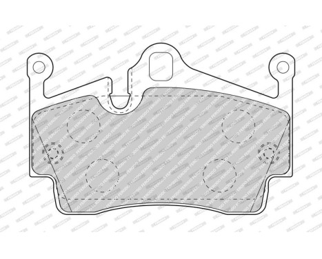 Bromsbeläggssats, skivbroms PREMIER ECO FRICTION FDB4965 Ferodo, bild 5