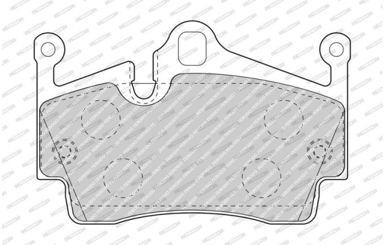 Bromsbeläggssats, skivbroms PREMIER ECO FRICTION FDB4965 Ferodo, bild 5