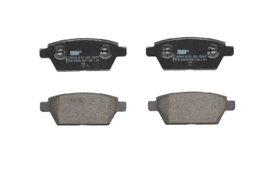 Bromsbeläggssats, skivbroms PREMIER ECO FRICTION FDB4997 Ferodo