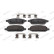 Bromsbeläggssats, skivbroms PREMIER ECO FRICTION FDB5019 Ferodo, miniatyr 2