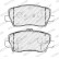 Bromsbeläggssats, skivbroms PREMIER ECO FRICTION FDB5037 Ferodo, miniatyr 2