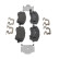 Bromsbeläggssats, skivbroms PREMIER ECO FRICTION FDB5040 Ferodo, miniatyr 6