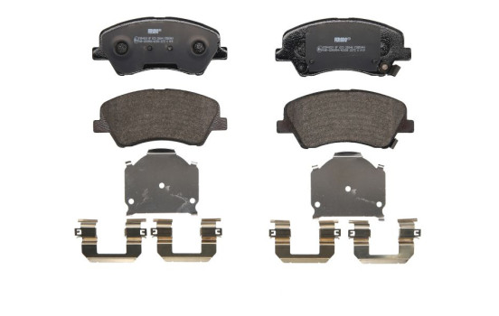 Bromsbeläggssats, skivbroms PREMIER ECO FRICTION FDB5040 Ferodo