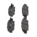 Bromsbeläggssats, skivbroms PREMIER ECO FRICTION FDB5116 Ferodo, miniatyr 3
