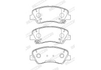 Bromsbeläggssats, skivbroms PREMIER ECO FRICTION FDB5135 Ferodo