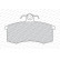 Bromsbeläggssats, skivbroms PREMIER ECO FRICTION FDB527 Ferodo, miniatyr 3