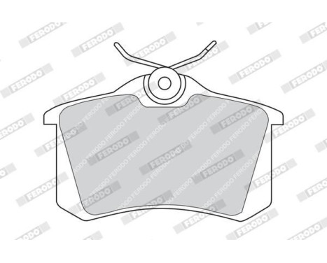 Bromsbeläggssats, skivbroms PREMIER ECO FRICTION FDB541 Ferodo, bild 3