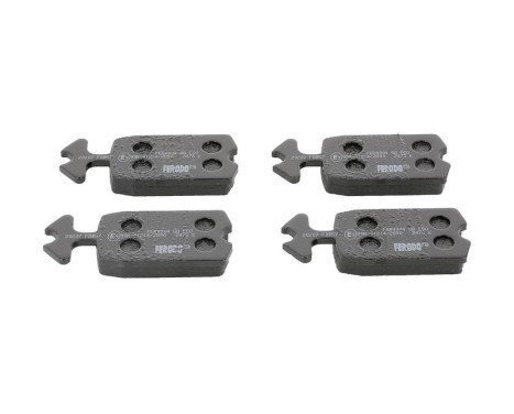 Bromsbeläggssats, skivbroms PREMIER ECO FRICTION FDB57B Ferodo