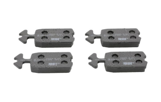 Bromsbeläggssats, skivbroms PREMIER ECO FRICTION FDB57B Ferodo