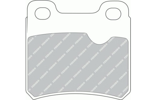 Bromsbeläggssats, skivbroms PREMIER ECO FRICTION FDB586 Ferodo, bild 2