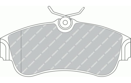 Bromsbeläggssats, skivbroms PREMIER ECO FRICTION FDB604 Ferodo, bild 2